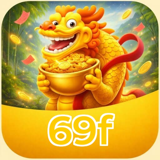 Interface do aplicativo 69f mostrando jogos disponíveis no iOS e Android